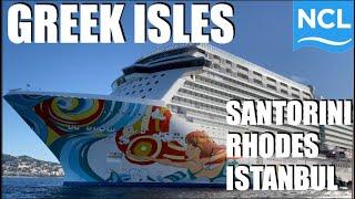 Greek Isles Santorini Rhodes Istanbul cruise  NCL cruise  Getaway cruise  Mediterranean cruise