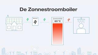 De zonnestroomboiler  Vattenfall Nederland