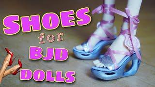 How to make shoes for BJD dolls SHOES for dolls on Anycubic Photon 3D printer