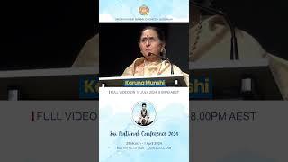 Sai National Conference 2024  Almighty God Make Me Aware of You - Karuna Munshi #SNC24