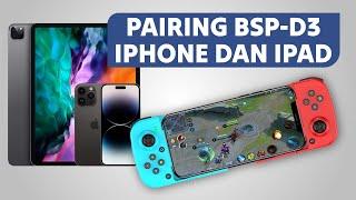 Tutorial Pairing Gamepad Bluetooth BSP D3 ke iOS iPhone atau iPad