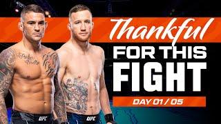 Dustin Poirier vs Justin Gaethje 1  UFC Fights We Are Thankful For 2023 - Day 1