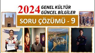 2024 GÜNCEL BİLGİLER SORU ÇÖZÜMÜ - IX