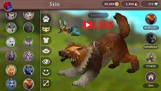  LIVE  WildCraft New Skin Wolf - Season 5 - Daily Tasks Weekly & The Wolf Event Hunt 