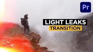 Light Leaks Transitions In Premiere Pro  -  Free Preset