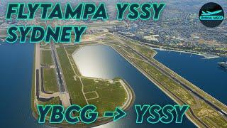 FlyTampa YSSY Sydney  YBCG - YSSY  DrishalMAC2