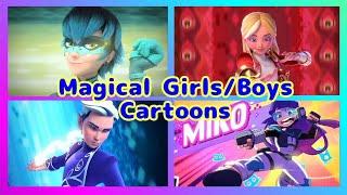 Magical GirlsBoys Cartoons【 Anime Transformation】Parte 4