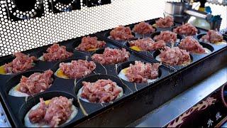 Amazing burgers The Best Chinese Burgers - New Street Food in 2023  台灣之光！顛覆傳統 研發多年的千層漢堡 - 太平三十二肉蛋堡