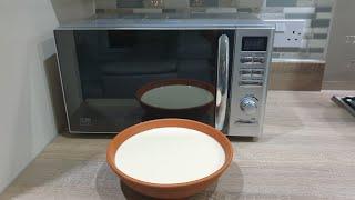 Misti doi yoghurt in 5 minutes with microwave and 3 ingredient.