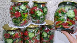 FRESH SALAD all year round The SECRET of keeping it fresh for 1 year TRIED RECIPE #salad