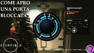 STARFIELD - COME APRIRE UNA SERRATURA - PORTA CASSAFORTE COMPUTER - Gameplay ITA tutorial