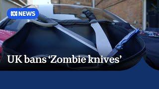 New ban on zombie-style knives and machetes comes into force in the UK  ABC News