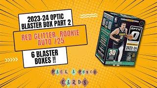 **NEW OPTIC BLASTER REVIEW PT 2 GLITTER ROOKIE AUTO 25