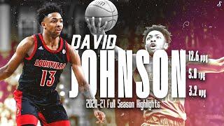 Louisvilles David Johnson 2020-21 Season Highlights   12.6 PPG 5.8 RPG 3.2 APG #Raptors