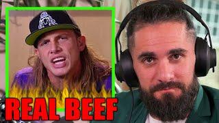 Seth Rollins Admits He Has Real Life Beef w Matt Riddle