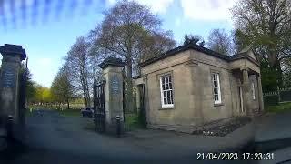 Driving to Himley Hall and Park