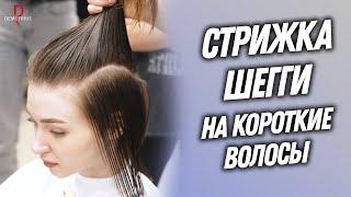 DEMETRIUS  Стрижка ШЕГГИ на короткие волосы  Текстурная женская стрижка