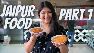 Jaipur Food Part 1  Rawat Kachori City Palace Tapri & More