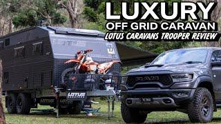 2024 LOTUS CARAVANS TROOPER WALKTHROUGH  ULTIMATE OFFROAD SETUP TO TRAVEL AUSTRALIA