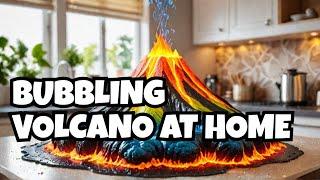 Make a Bubbling Volcano at Home – Fun Science for Kids