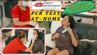 HOW WAS MY EXPERIENCE DOING PCR TEST AT-HOME WITH FIRST RESPONSE HEALTH CARE