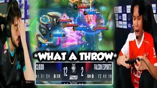 WHAT HAPPENED TO BTK? NO WAY THEY THREW VS FALCON ESPORTS. . .