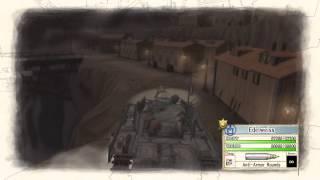 Valkyria Chronicles - Ch. 10 Infiltration of Fouzen A Rank Ace Killed 60fps