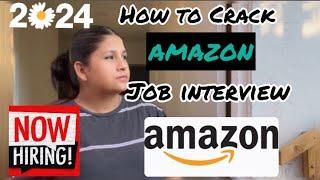 AMAZON job interview QUESTIONS Guaranteed-get hired #amazonjobs #amazon #jobsincanada