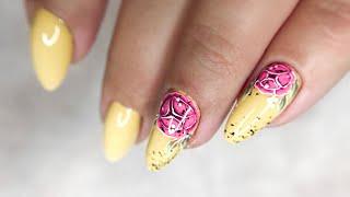 НАРАЩИВАНИЕ ГЕЛЕМ  PATRISA NAIL КОМБИМАНИКЮР  ДИЗАЙН НОГТЕЙ ГЕЛЬ ЛАКОМ ПИОН