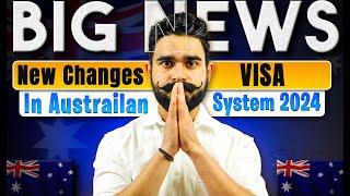 Big News  New Changes in Australia  Visa System 2024  New Migration Strategy