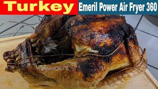 Whole Turkey Roasting Emeril Lagasse Power Air Fryer 360 XL Recipe