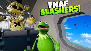 FNAF is on My Airplane in Garrys Mod Slashers?