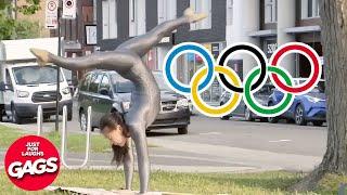 Best Olympics Sports Pranks  Just For Laughs Gags