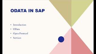 OData in SAP  Overview  Architecture  Services  Integration with UI5 Explained in Detail