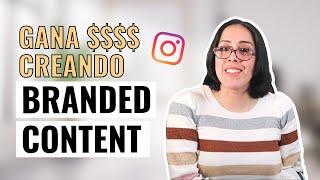 MONETIZAR INSTAGRAM 2023  Gana DINERO creando BRANDED CONTENT    TUTORIAL