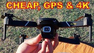 Low Cost GPS Drone with 4K Camera Eachine E520S - Mavic Mini Clone Smart FPV Drone FULL REVIEW