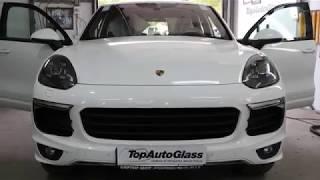 Замена лобового стекла Porsche Cayenne 2016