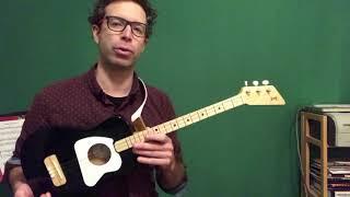 How to Play Loog Guitar Lesson 3 EASY first things for kids to play