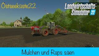Ostseeküste22 - #155 Mulchen & Säen  Landwirtschafts Simulator 22  Lets Play - PS5 deutsch