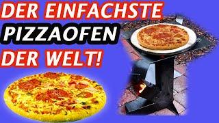 Der einfachste Pizzaofen der Welt Rocket Stove Pizza