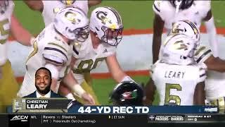 Georgia Tech Radio CALL FROM UNBELIEVABLE FOURTH QUARTER DRIVE v. Miami #collegefootball #cfb