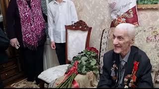 Салман Дадаев навестил единственного ветерана ВОВ родившегося в Махачкале - Асадуллу Мамедова