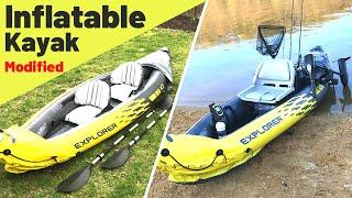 Cheap Inflatable Kayak Modified Into a Legit Fishing Kayak? How to Make It