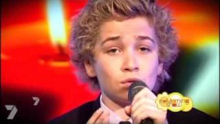 12 yr old sings Hallelujah LIVE on National television