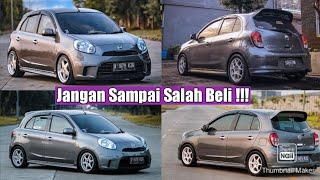 NISSAN MARCH MODIFIKASI  Warna Abu Abu  20 Velg Terbaik