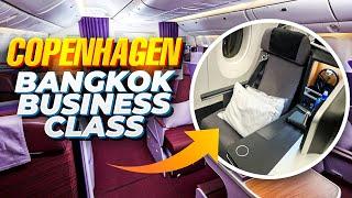 SAS Copenhagen - Bangkok 2023 Business Class - New Airbus A350