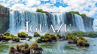 IGUAZU FALLS 4K UHD - Relaxing Music Along With Amazing Nature Videos - 4K Video HD