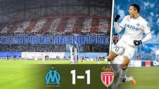 OM 1-1 Monaco • Le 𝗳𝗶𝗹𝗺 𝗱𝘂 𝗺𝗮𝘁𝗰𝗵 avec un SANCHEZ immense et une SUBLIME ambiance vu du stade • HD