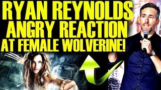 RYAN REYNOLDS GOES ON RAMPAGE WITH WOKE DISNEY AFTER GENDER SWAPPED WOLVERINE FIASCO AT MARVEL