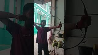 Ekstra Panahan #latihan #memanah #archery #pondokpesantren #youtube #shorts #fyp